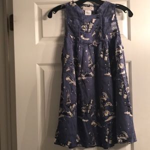 LaROK Sleeveless Top European Print 100% Silk